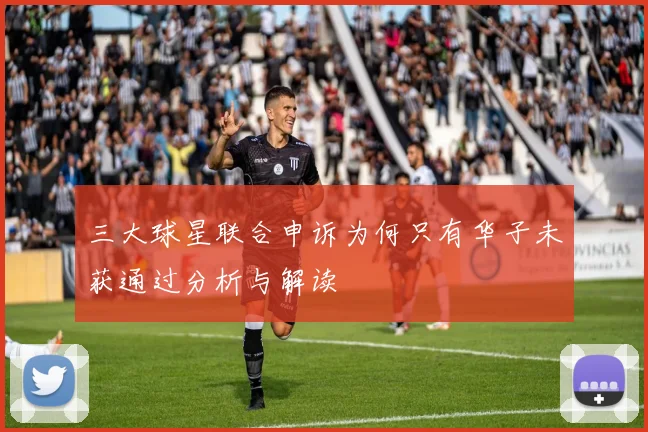三大球星联合申诉为何只有华子未获通过分析与解读